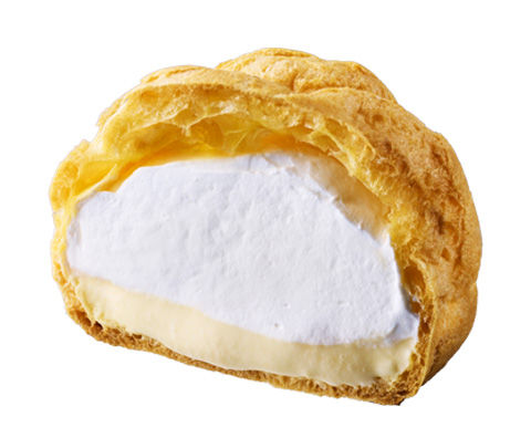 盛りすぎ!ダブルクリームシュー