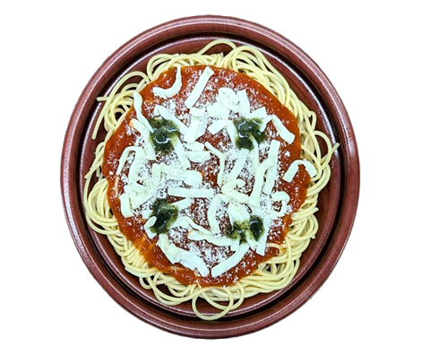 バジルチーズトマトパスタ