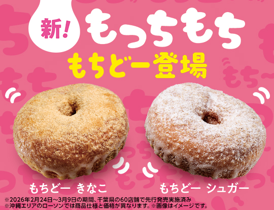 “もっちもち”のドーナツ 「もちどー」
