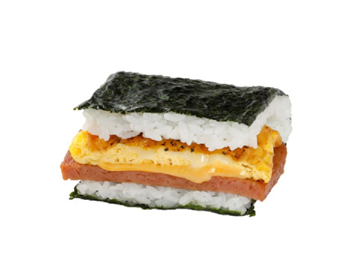 ポーク玉子おにぎり（ダブルチーズ）