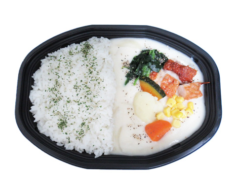 クリームシチューライス